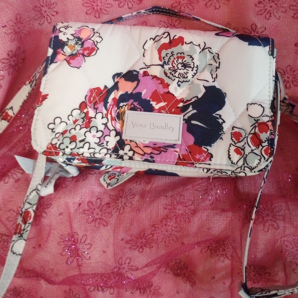 Vera Bradley Floral Crossbody Bag - Multicolor